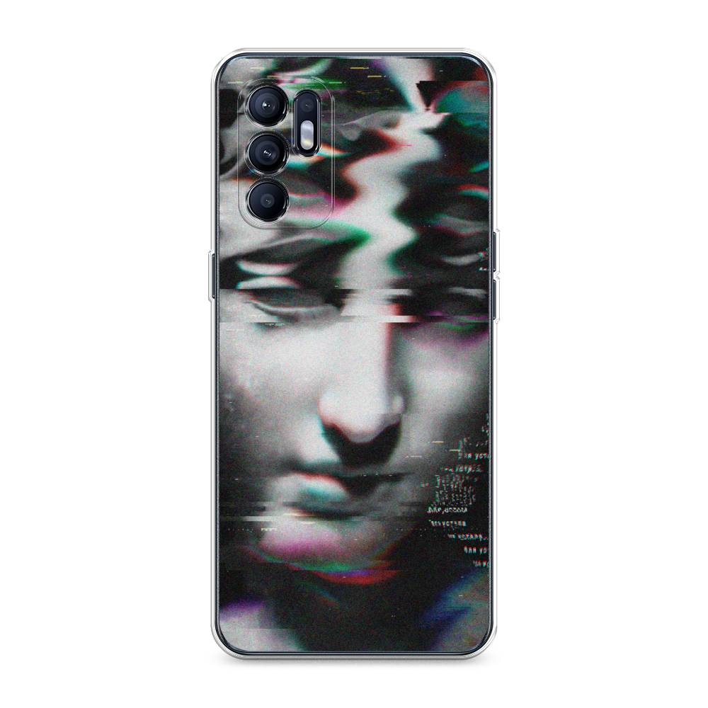 

Чехол Awog на Oppo Reno 6 4G "Glitch Art", Разноцветный, 257850-9