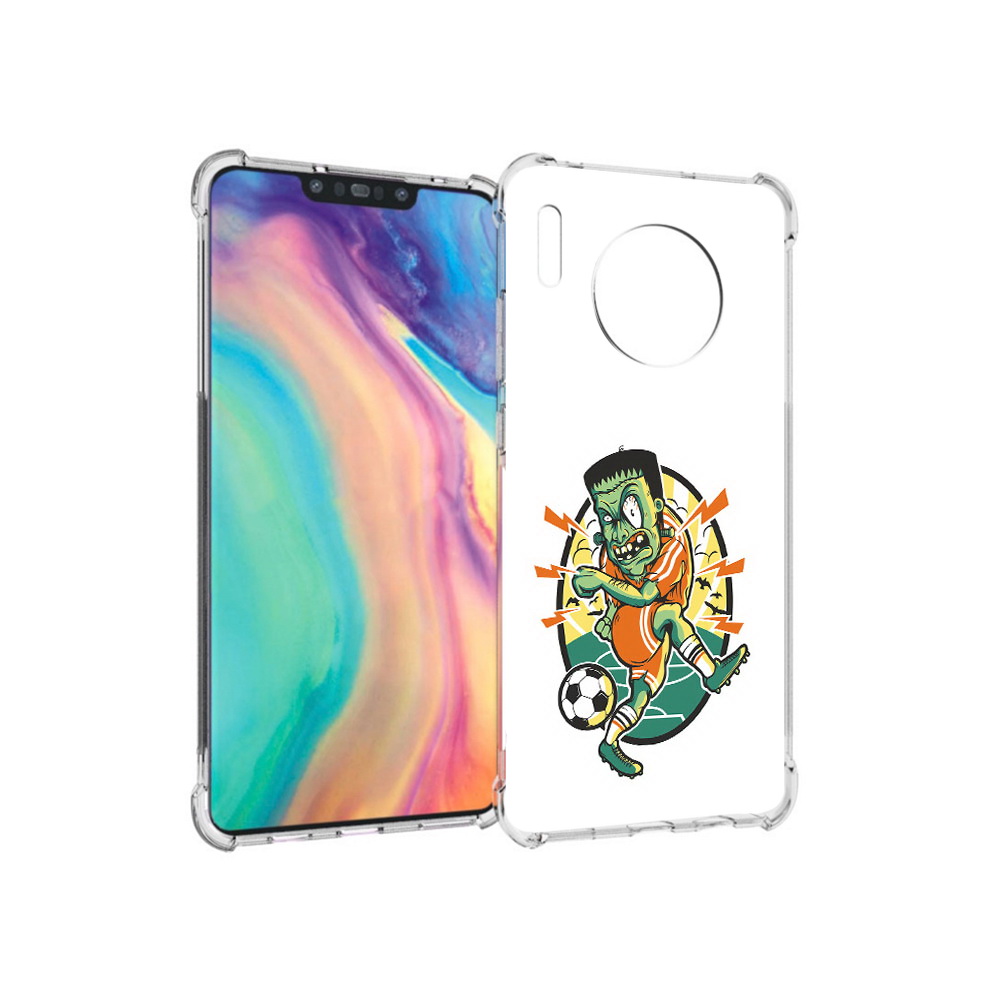 

Чехол MyPads Tocco для Huawei Mate 30 зомби футболист, Прозрачный, Tocco