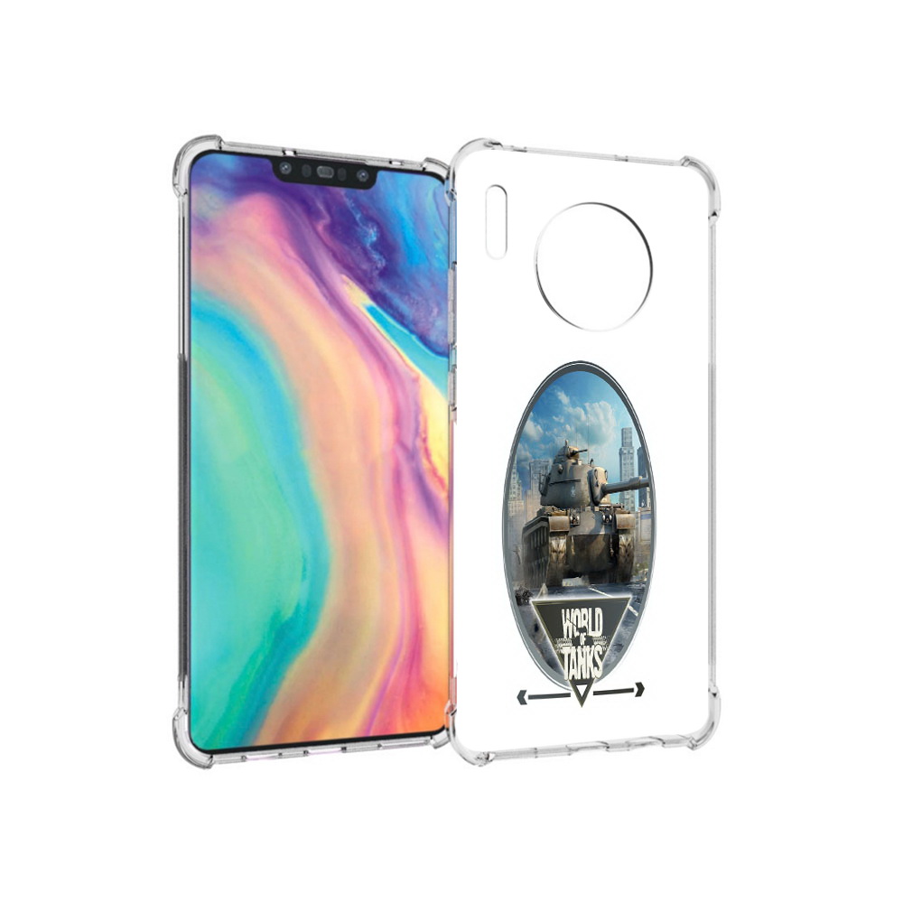 

Чехол MyPads Tocco для Huawei Mate 30 игра с танками, Прозрачный, Tocco