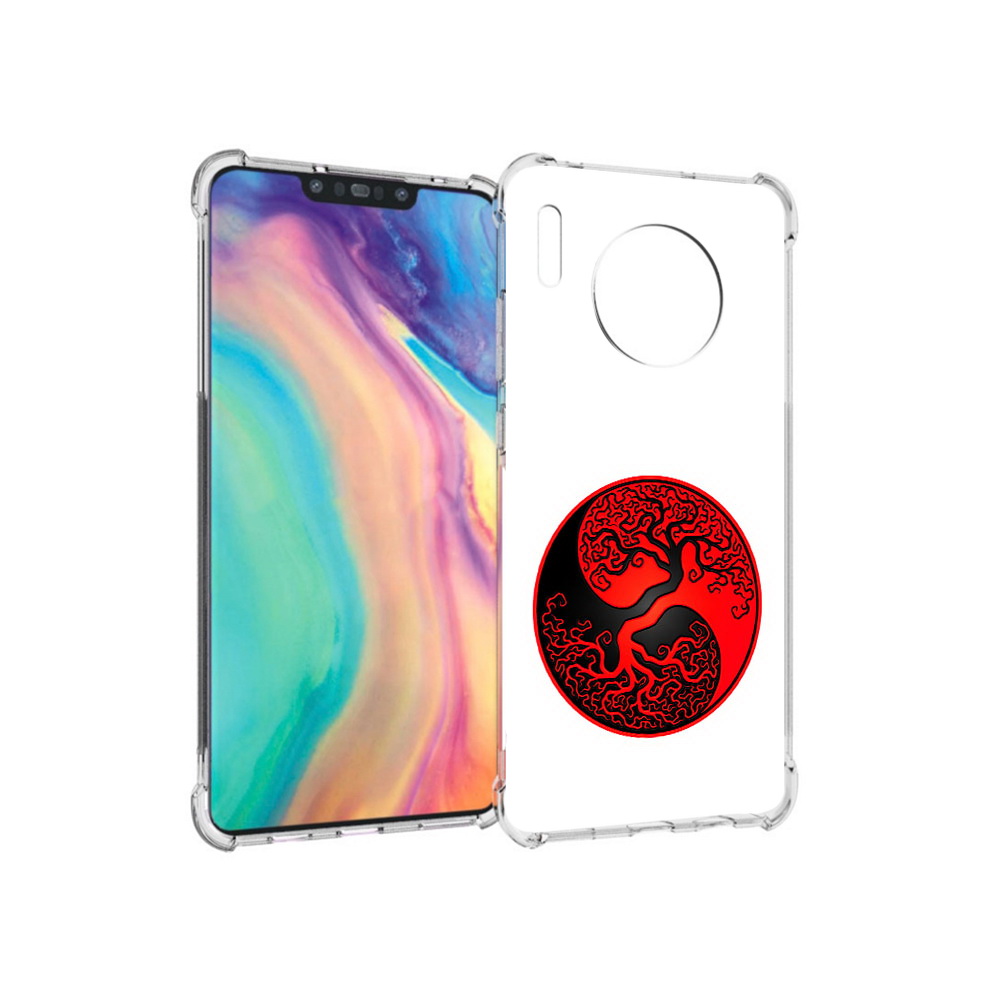 

Чехол MyPads Tocco для Huawei Mate 30 инь янь дерево, Прозрачный, Tocco