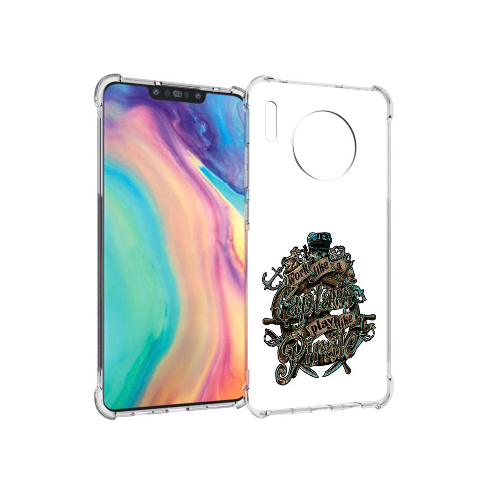 

Чехол MyPads Tocco для Huawei Mate 30 капитан пиратов, Прозрачный, Tocco