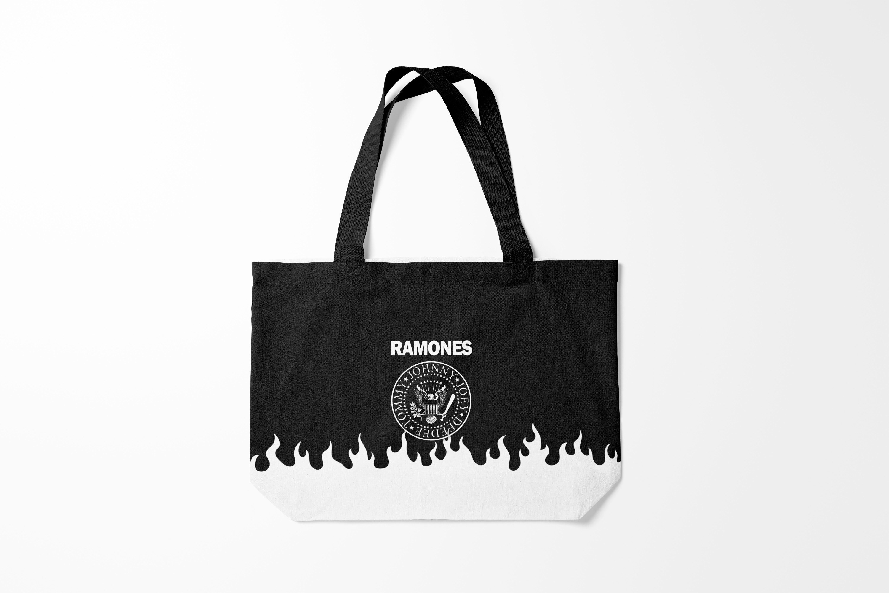 

Сумка шoппер унисекс Burnettie Ramones, черный, Ramones
