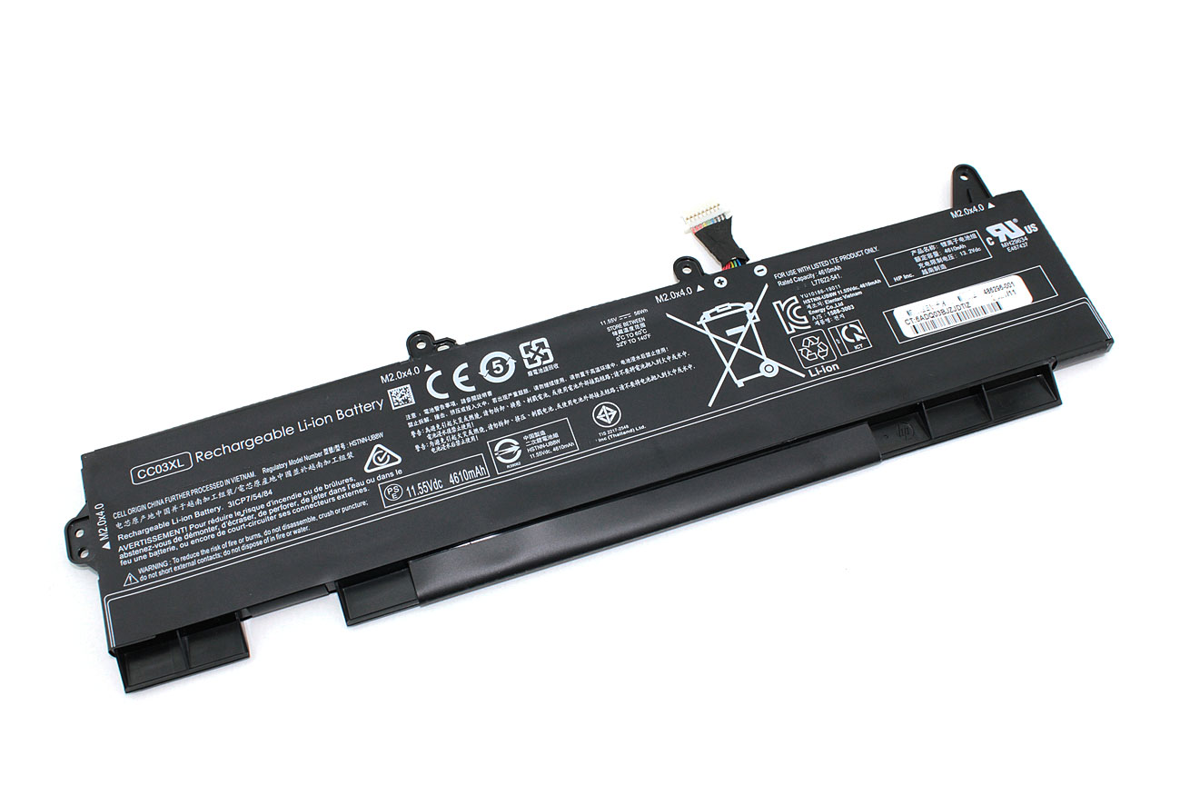 

Аккумулятор для ноутбука HP ZBook Firefly 15 G7 (CC03XL) 11.55V 4610mAh