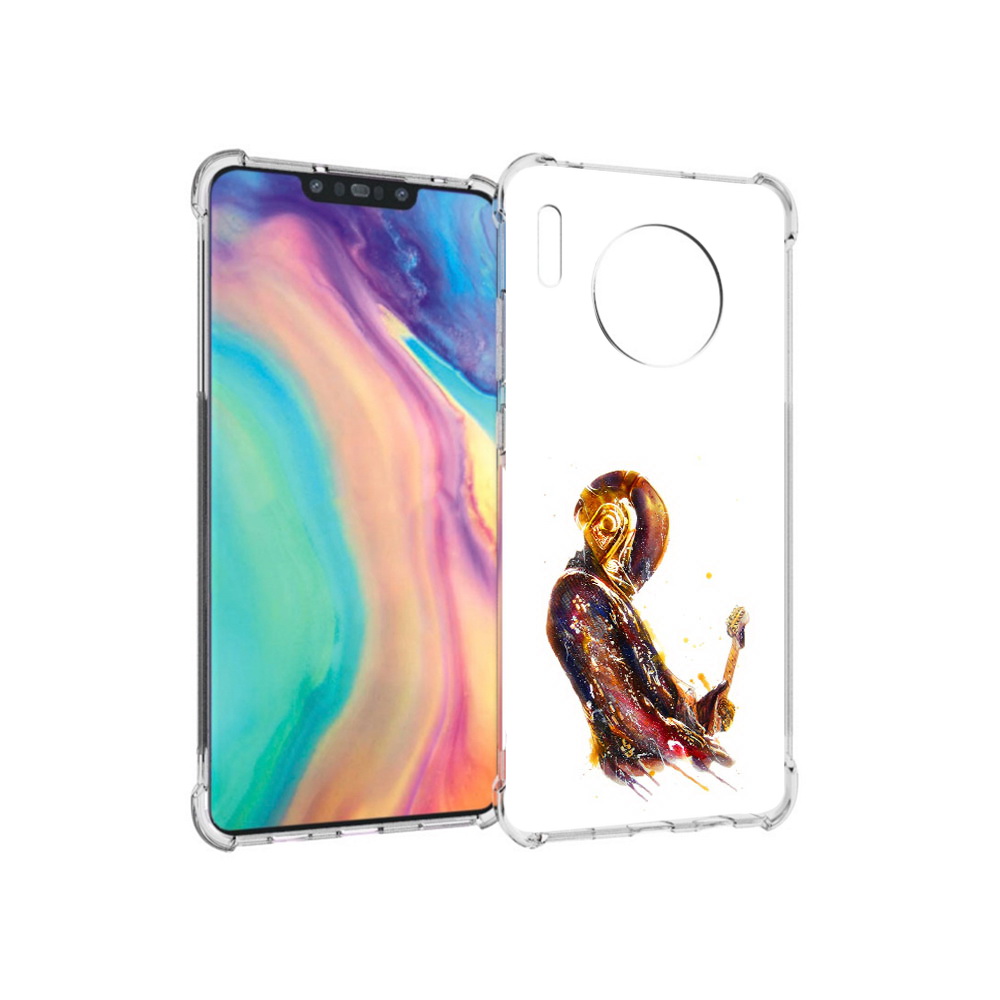 

Чехол MyPads Tocco для Huawei Mate 30 космо-музыкант, Прозрачный, Tocco