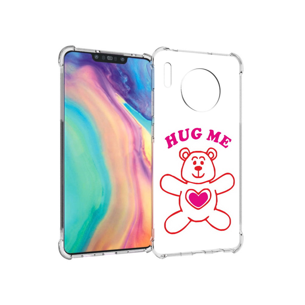 

Чехол MyPads Tocco для Huawei Mate 30 14 февраля обними меня, Прозрачный, Tocco