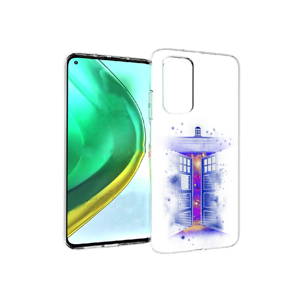 

Чехол MyPads Tocco для Xiaomi Mi 10T Pro фиолетовый уголок абстракция (PT154683.267.659), Прозрачный, Tocco