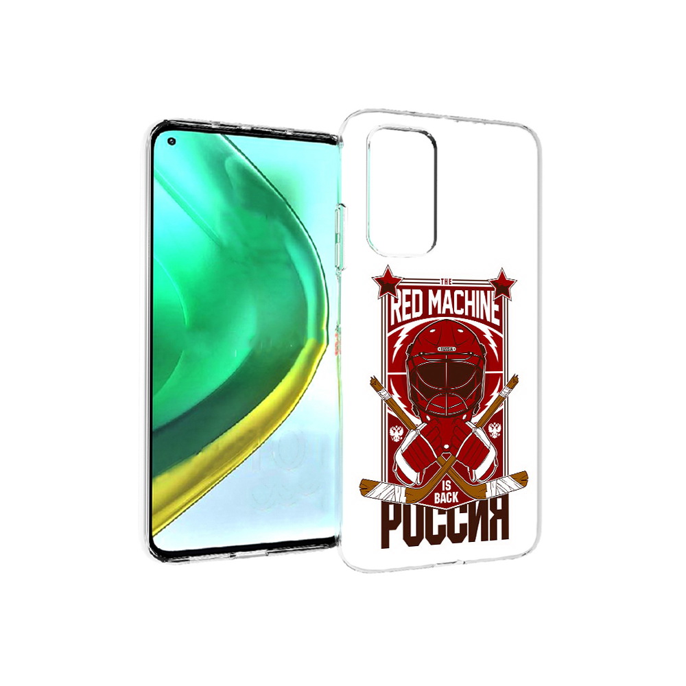 

Чехол MyPads Tocco для Xiaomi Mi 10T Pro хоккей россия (PT154683.267.666), Прозрачный, Tocco