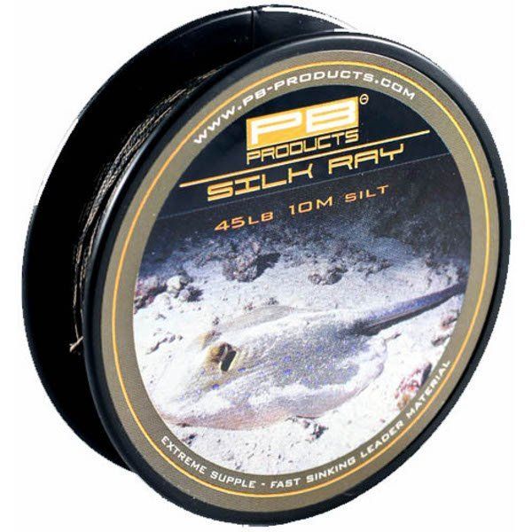 

Лидкор без сердечника PB Products SILK RAY/45lb/10m - Gravel, SILK RAY