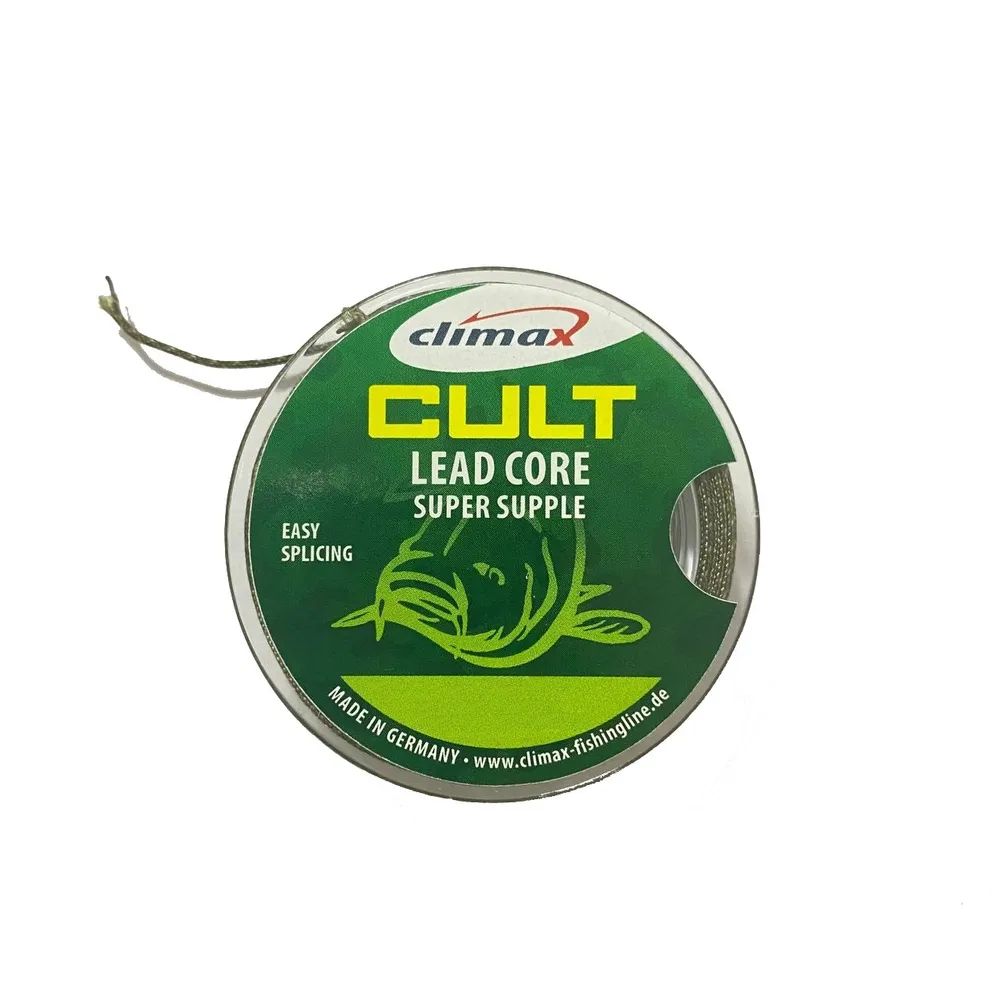 

Ледкор Climax CULT Leadcore 10 m, 25 lbs, 12 kg, gravel (шт.), CULT Leadcore