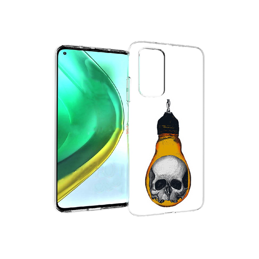 Чехол MyPads Tocco для Xiaomi Mi 10T Pro череп в лампочке (PT154683.267.676)
