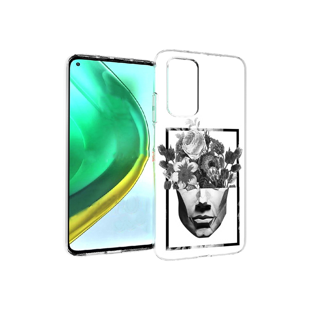 

Чехол MyPads Tocco для Xiaomi Mi 10T Pro черно белая ваза в абстракции (PT154683.267.678), Прозрачный, Tocco