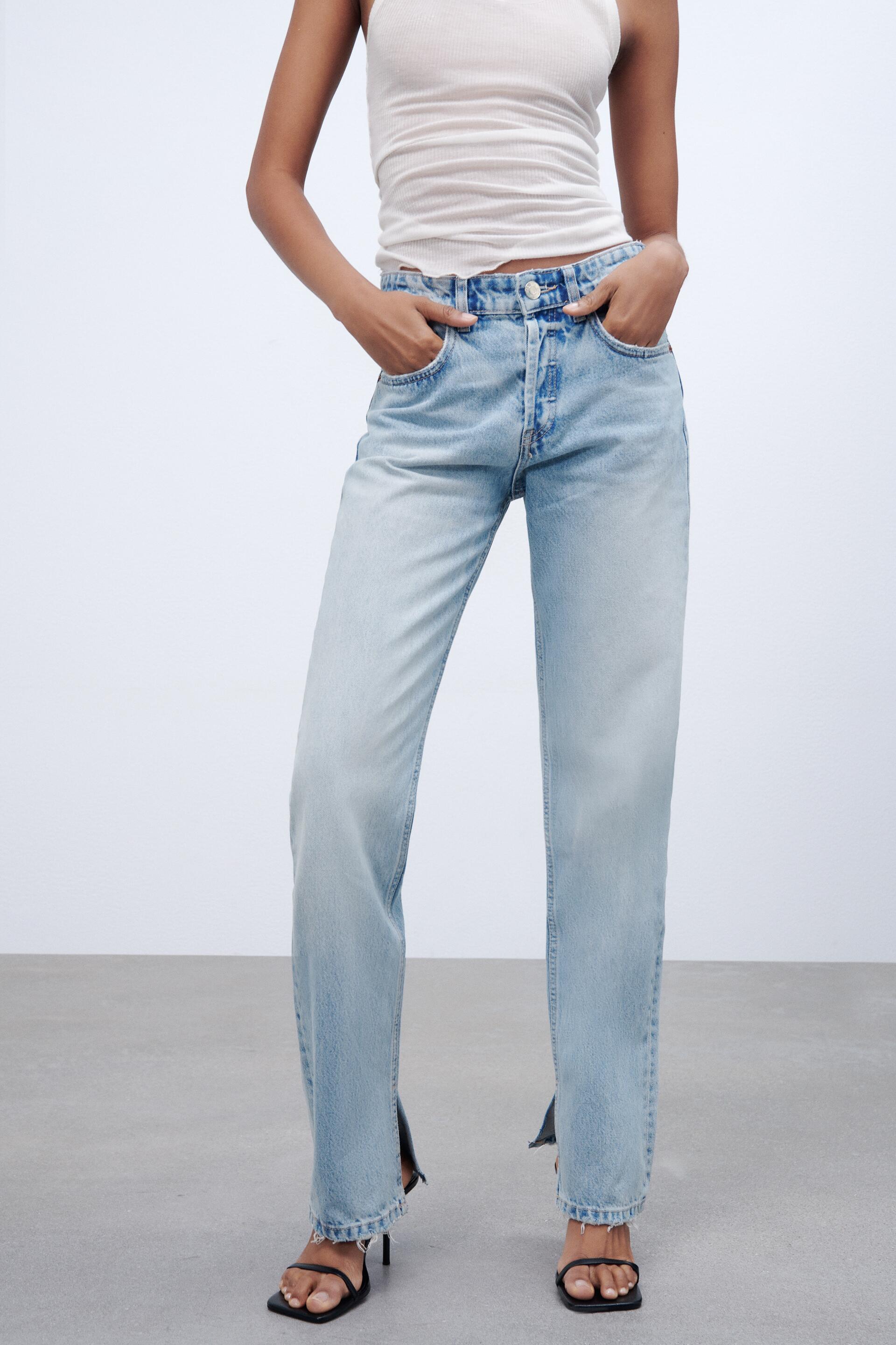 

Джинсы женские ZARA 04365059 синие 36 EU (доставка из-за рубежа), 04365059