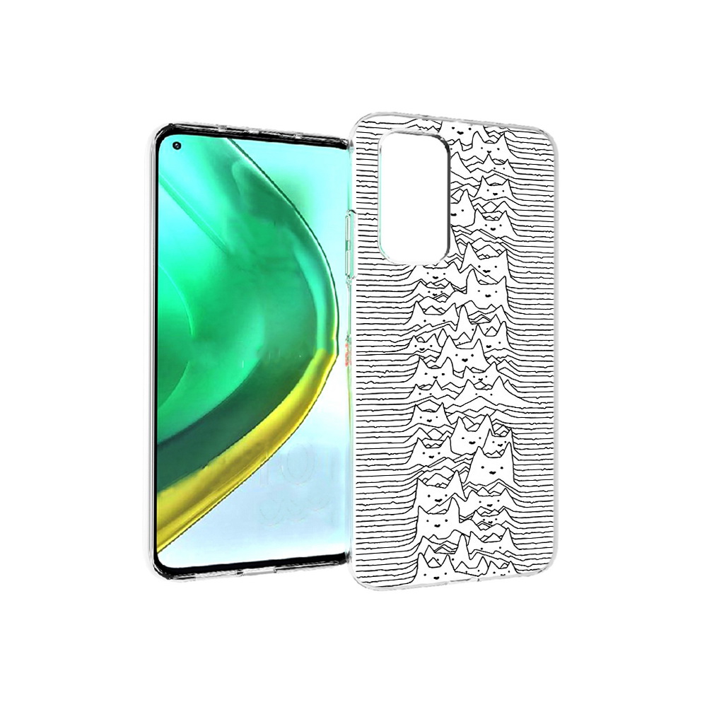 

Чехол MyPads Tocco для Xiaomi Mi 10T Pro черно белые коты 3D (PT154683.267.682), Прозрачный, Tocco