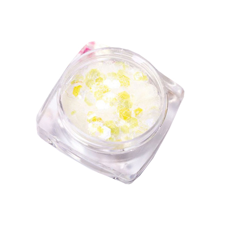 

Дизайн для ногтей Blesk «Красочные хлопья» №06, Белый