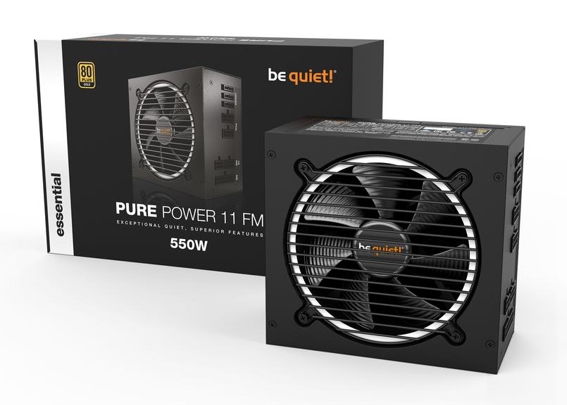 фото Блок питания be quiet pure power 11 fm (bn317) 550w be quiet!