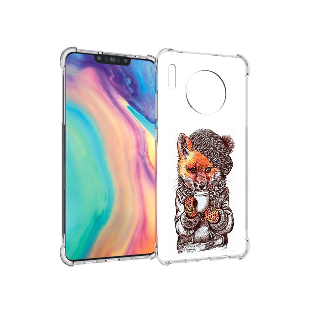 

Чехол MyPads Tocco для Huawei Mate 30 лиса в шапке, Tocco