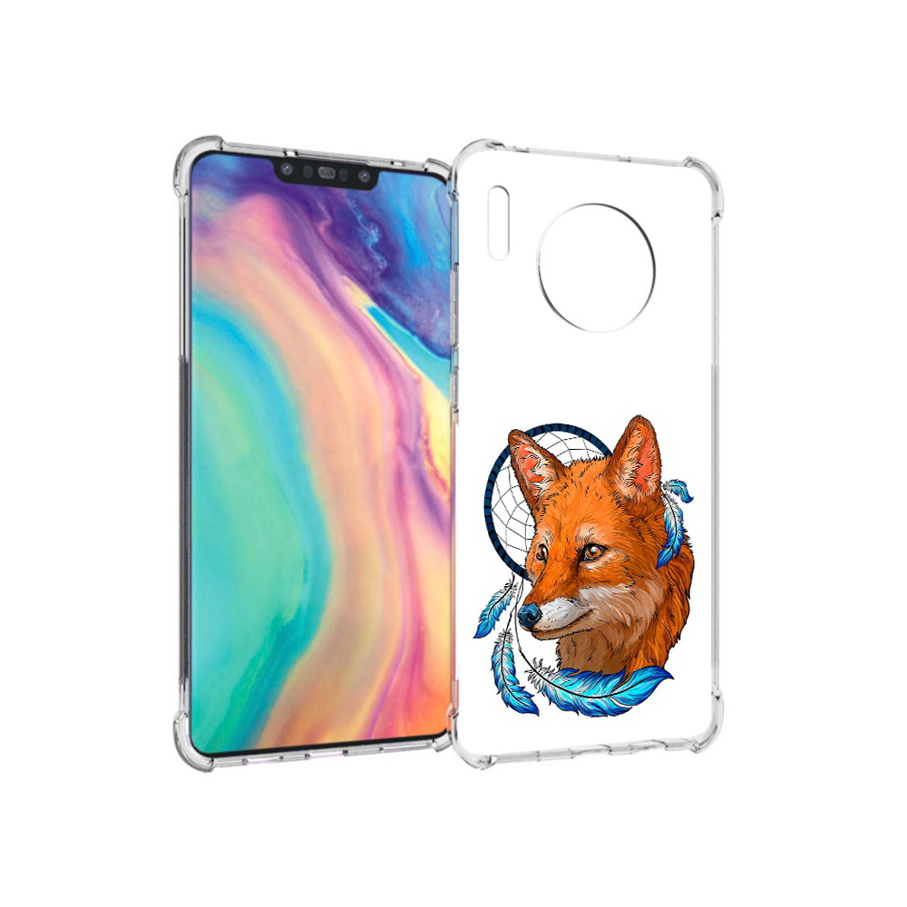 

Чехол MyPads Tocco для Huawei Mate 30 лиса и ловец снов, Прозрачный, Tocco