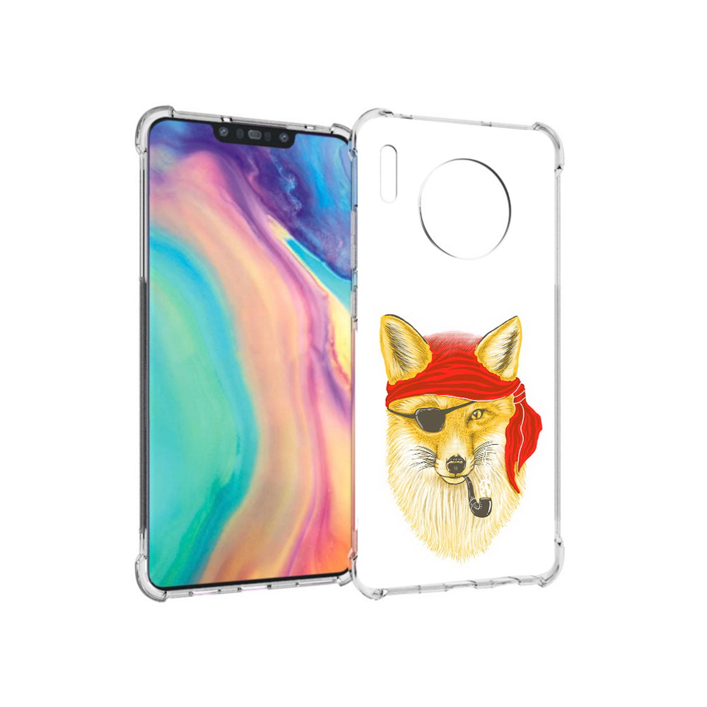 

Чехол MyPads Tocco для Huawei Mate 30 лиса-пират, Прозрачный, Tocco