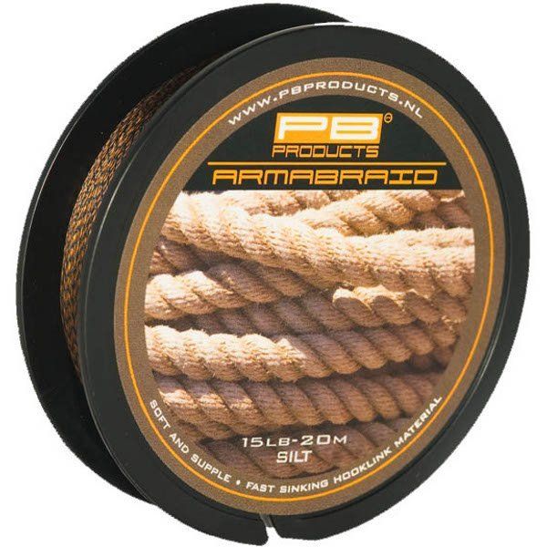 

Поводковый материал PB Products ARMABRAID/25lb/20m - Silt
