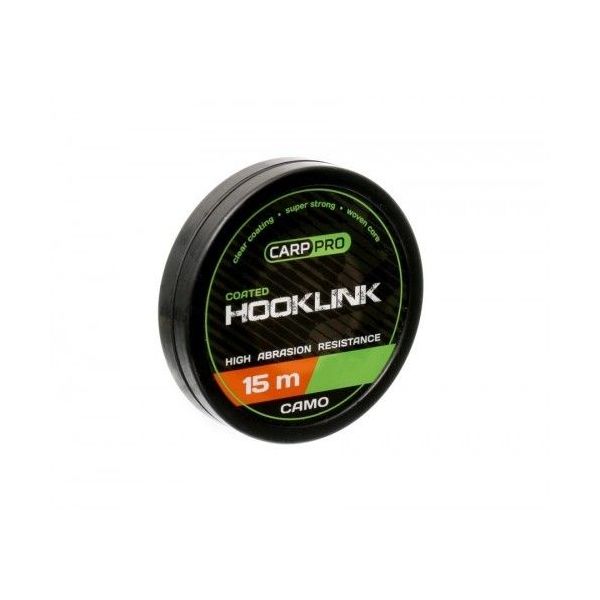 

Поводковый материал Carp Pro Soft Coated Hooklink Camo 15м 15lb