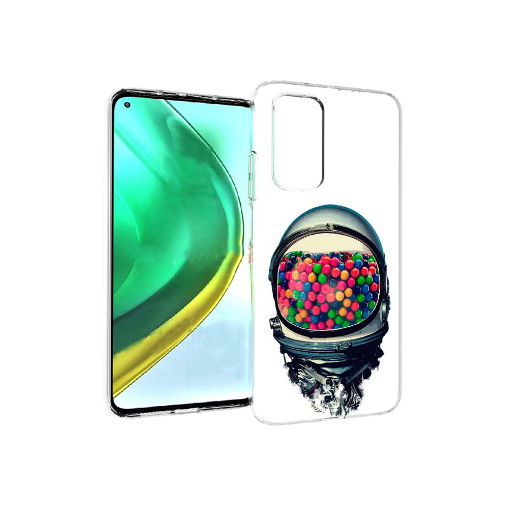 

Чехол MyPads Tocco для Xiaomi Mi 10T Pro шлем космонавта (PT154683.267.700), Прозрачный, Tocco