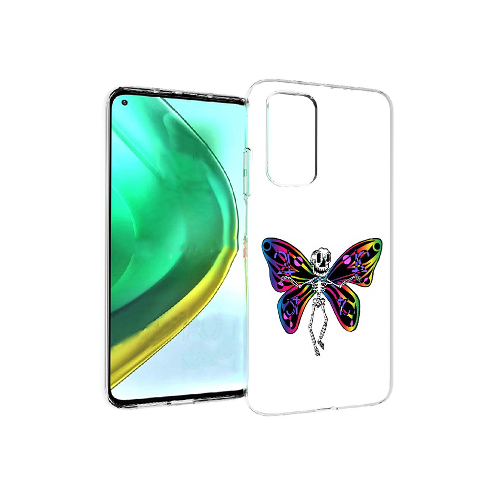 

Чехол MyPads Tocco для Xiaomi Mi 10T Pro эффект бабочки (PT154683.267.701), Прозрачный, Tocco