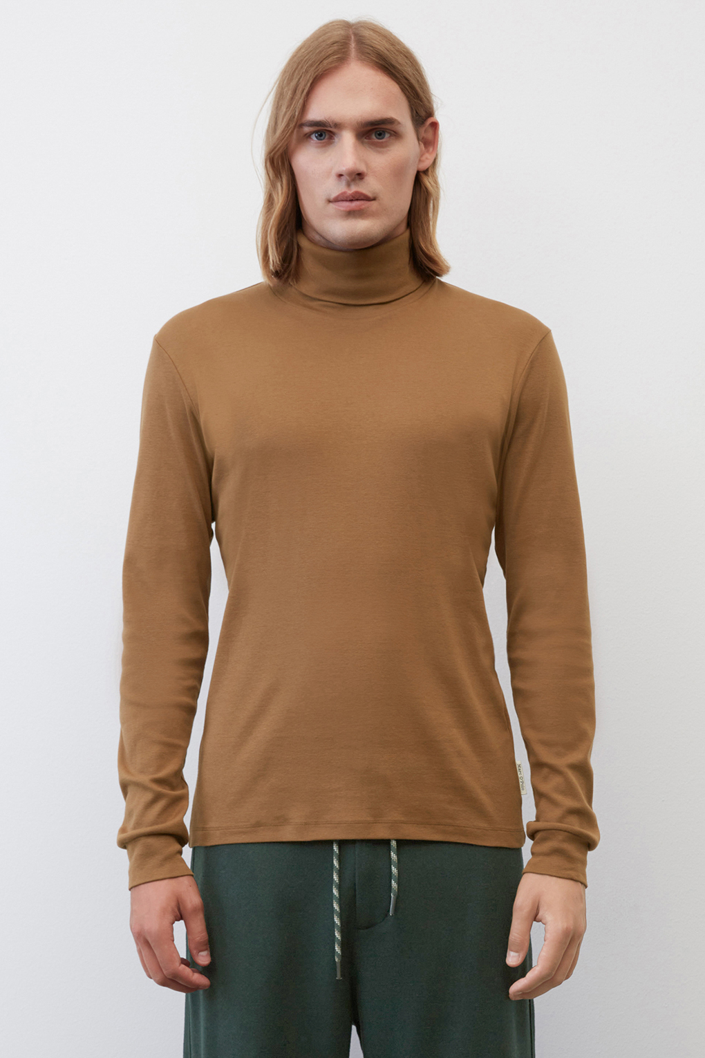 

Водолазка мужская Marc O'Polo 229220252226 коричневая L, 229 2202 52226