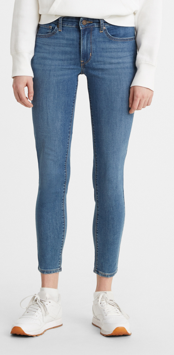 

Джинсы женские Levi's 19558 синие 26/27, Синий, 19558