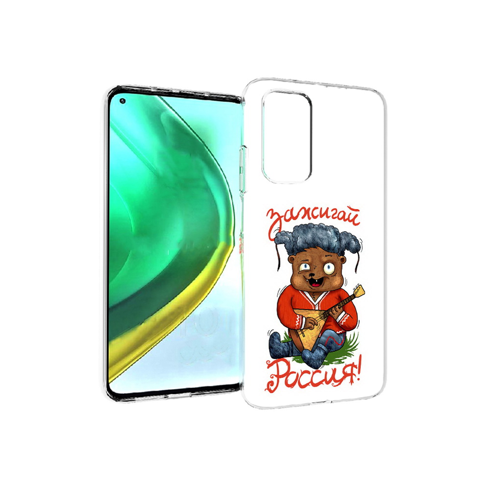 

Чехол MyPads Tocco для Xiaomi Mi 10T Pro Зажигай Россия (PT154683.267.82), Прозрачный, Tocco