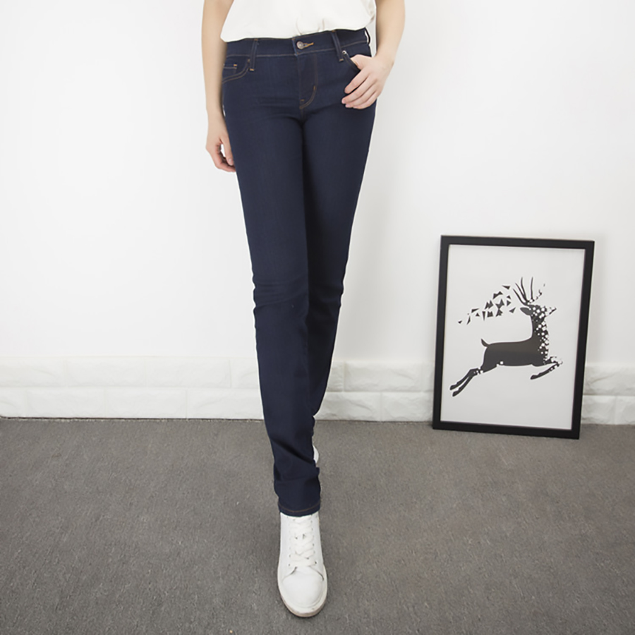 

Джинсы женские Levi's 19561 синие 24/30, Синий, 19561