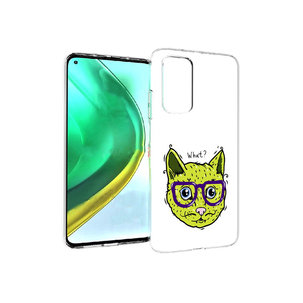 

Чехол MyPads Tocco для Xiaomi Mi 10T Pro Зеленый кот (PT154683.267.86), Прозрачный, Tocco