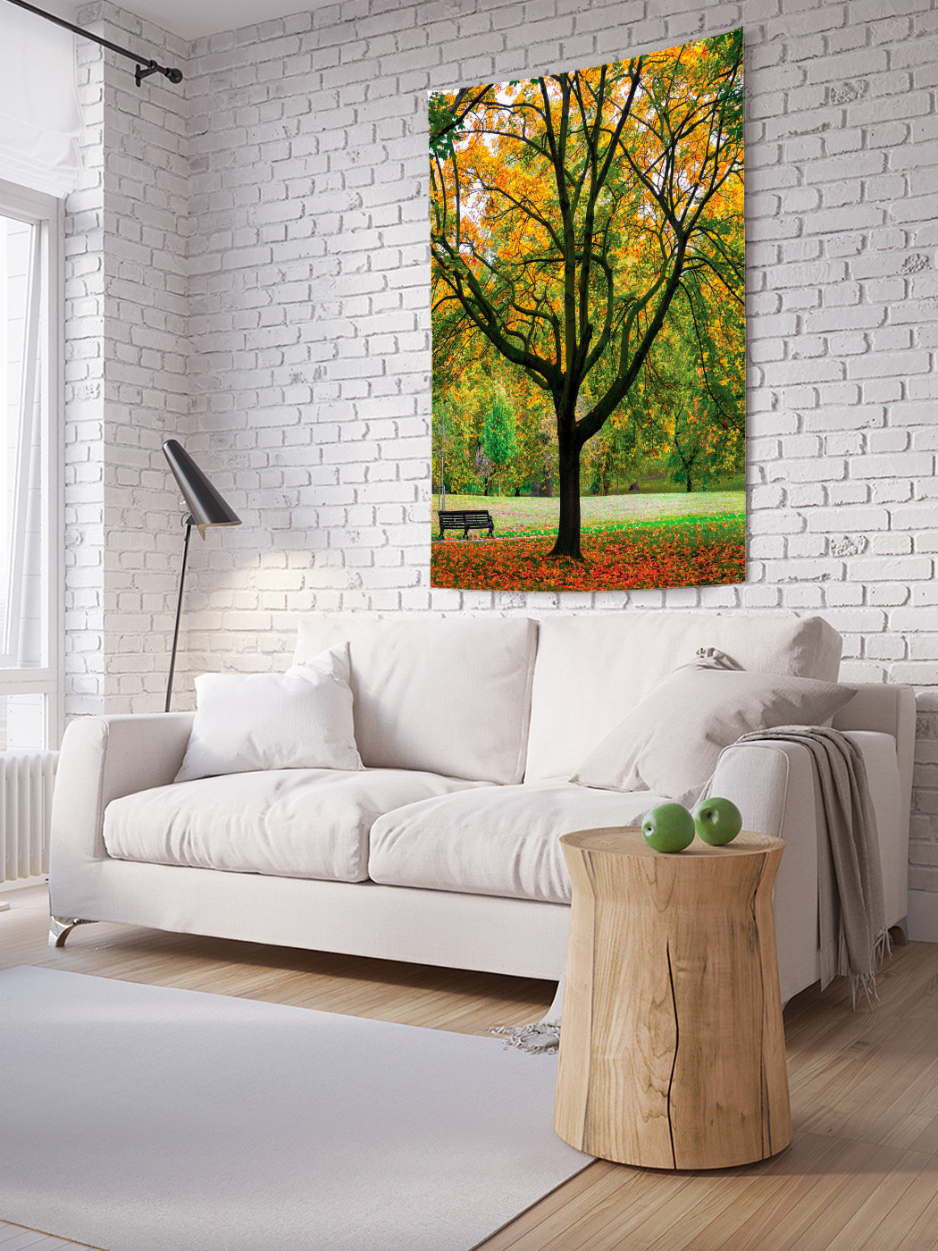 

Вертикальное фотопанно на стену JoyArty Парковое деерво 150x200 см, Парковое деерво