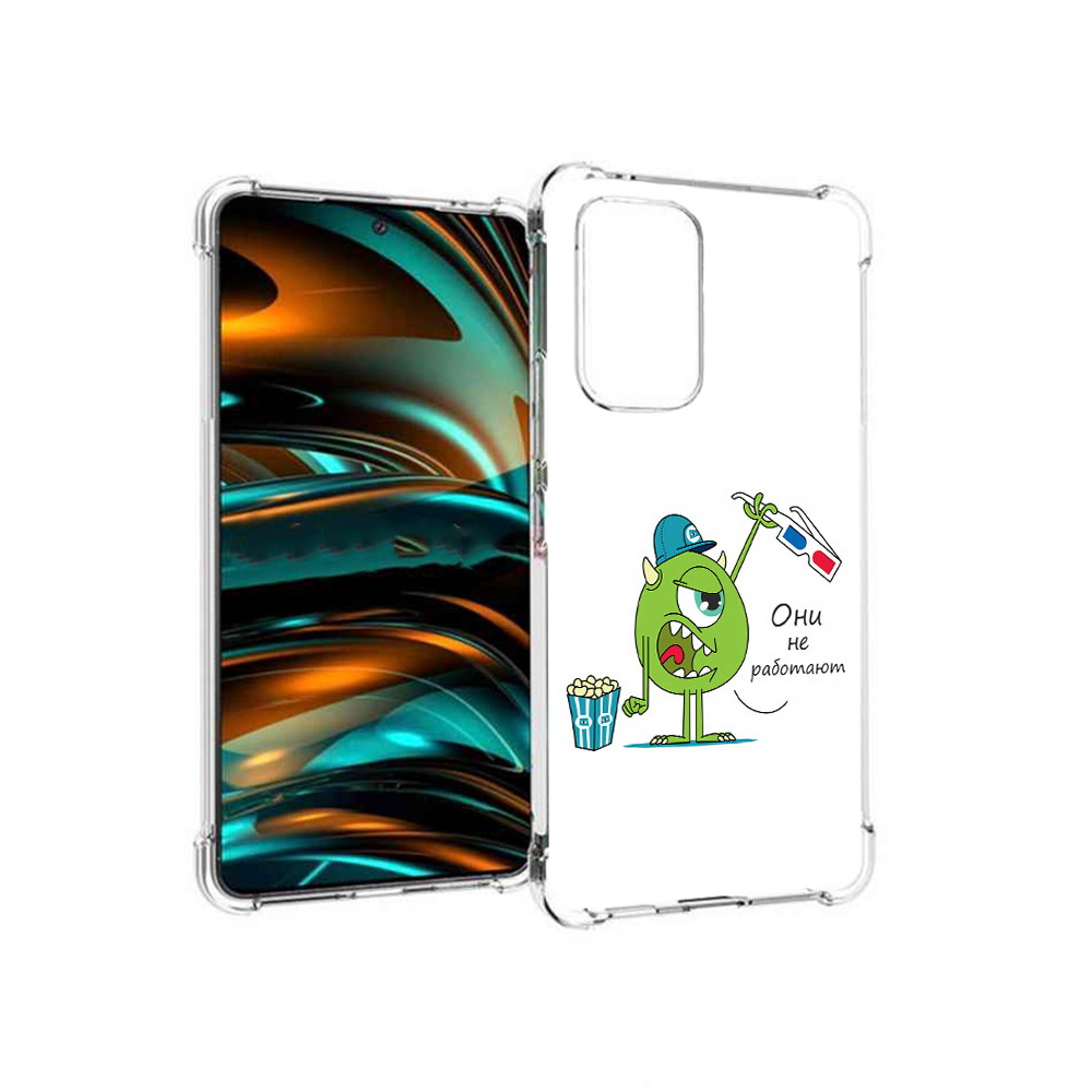 

Чехол MyPads Tocco для Samsung Galaxy A53 5G Очки не работают (PT226911.521.129), Прозрачный, Tocco