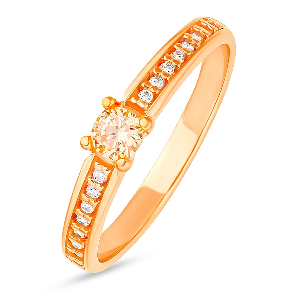 

Кольцо из серебра с фианитом р.  585Gold 701012380, 701012380