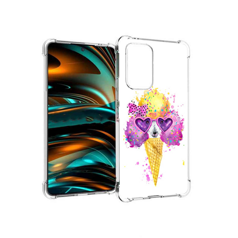 

Чехол MyPads Tocco для Samsung Galaxy A53 5G Рожок (PT226911.521.146), Прозрачный, Tocco