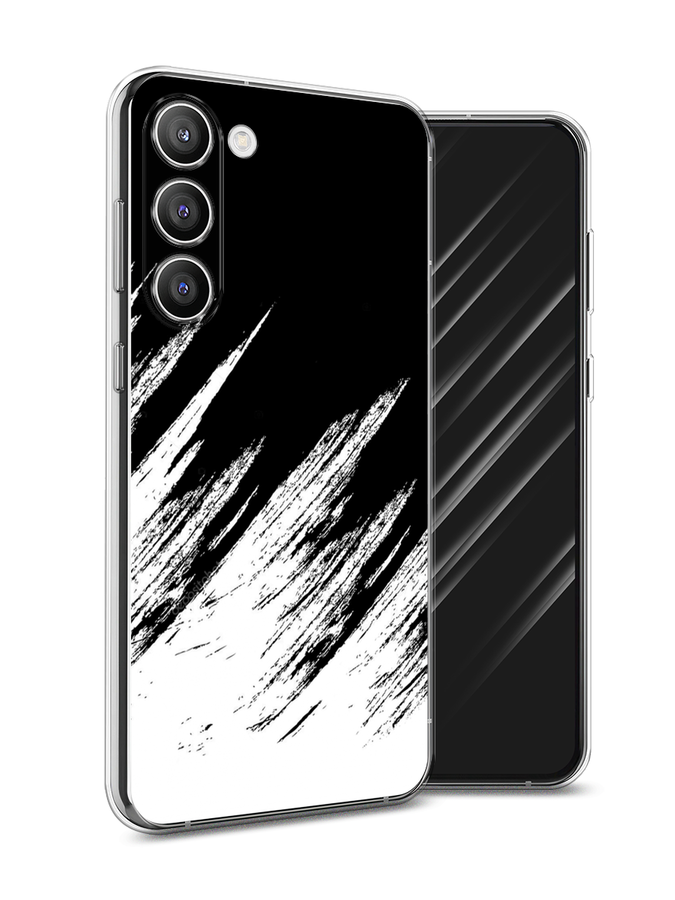 

Чехол Awog на Samsung Galaxy S23 Plus 5G "Черно белые брызги", Черный;белый;бежевый, 2107450-3