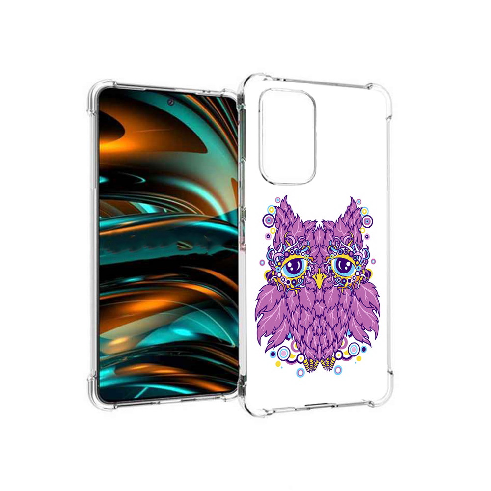 

Чехол MyPads Tocco для Samsung Galaxy A53 5G Розовая сова (PT226911.521.147), Прозрачный, Tocco