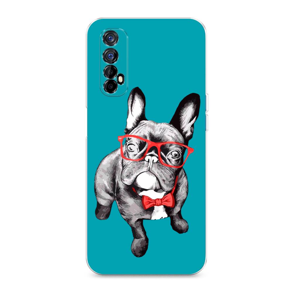 

Чехол на Oppo Realme 7 "Французский бульдог", 254150-1