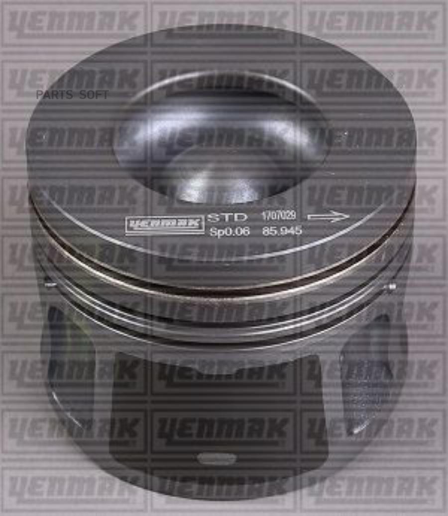

Поршень Transit2006/2011 2.2/Jumper III/Boxer III H=69,82 стд с кольцами YENMAK