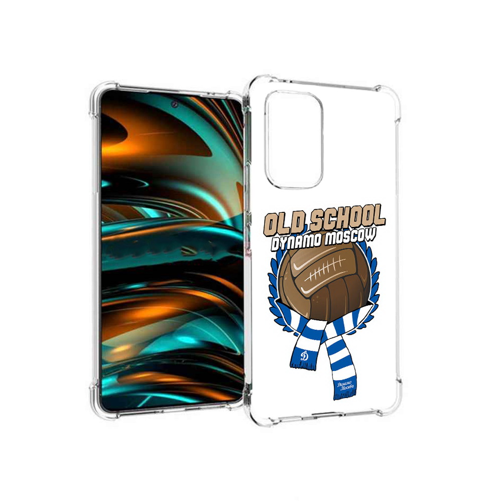 

Чехол MyPads Tocco для Samsung Galaxy A53 5G ФК Динамо олд скул (PT226911.521.176), Прозрачный, Tocco