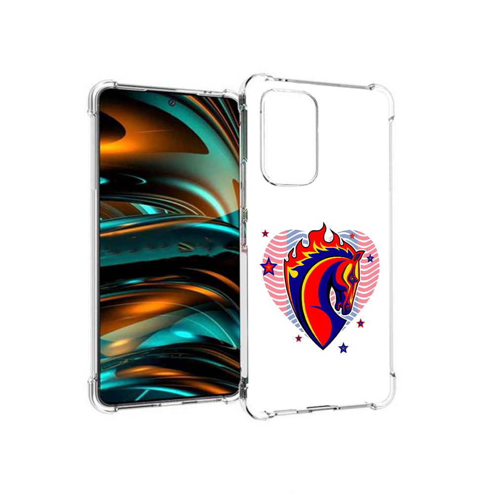 

Чехол MyPads Tocco для Samsung Galaxy A53 5G ФК ЦСЛ Лошадь (PT226911.521.180), Прозрачный, Tocco