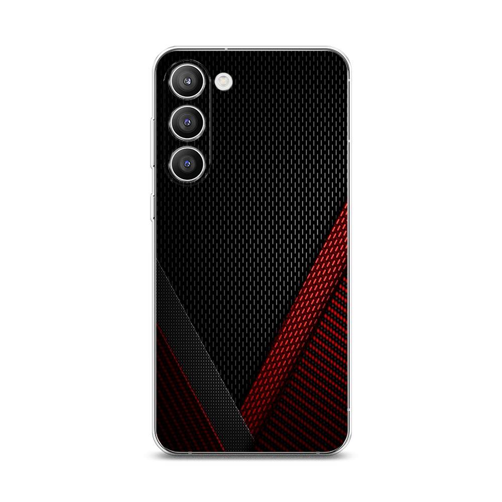 

Чехол Awog на Samsung Galaxy S23 Plus 5G "Красный карбон", Черный;красный, 2107450-3
