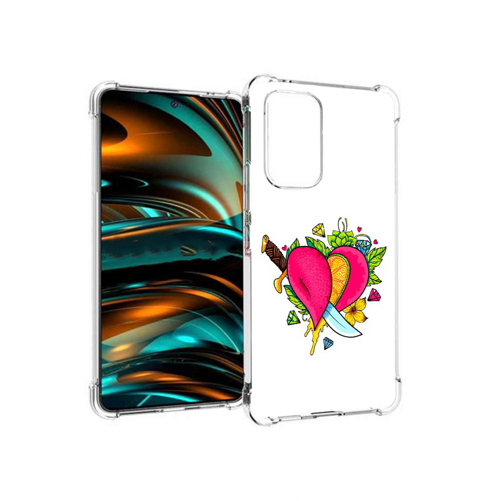 

Чехол MyPads Tocco для Samsung Galaxy A53 5G Фруктовое сердце (PT226911.521.188), Прозрачный, Tocco