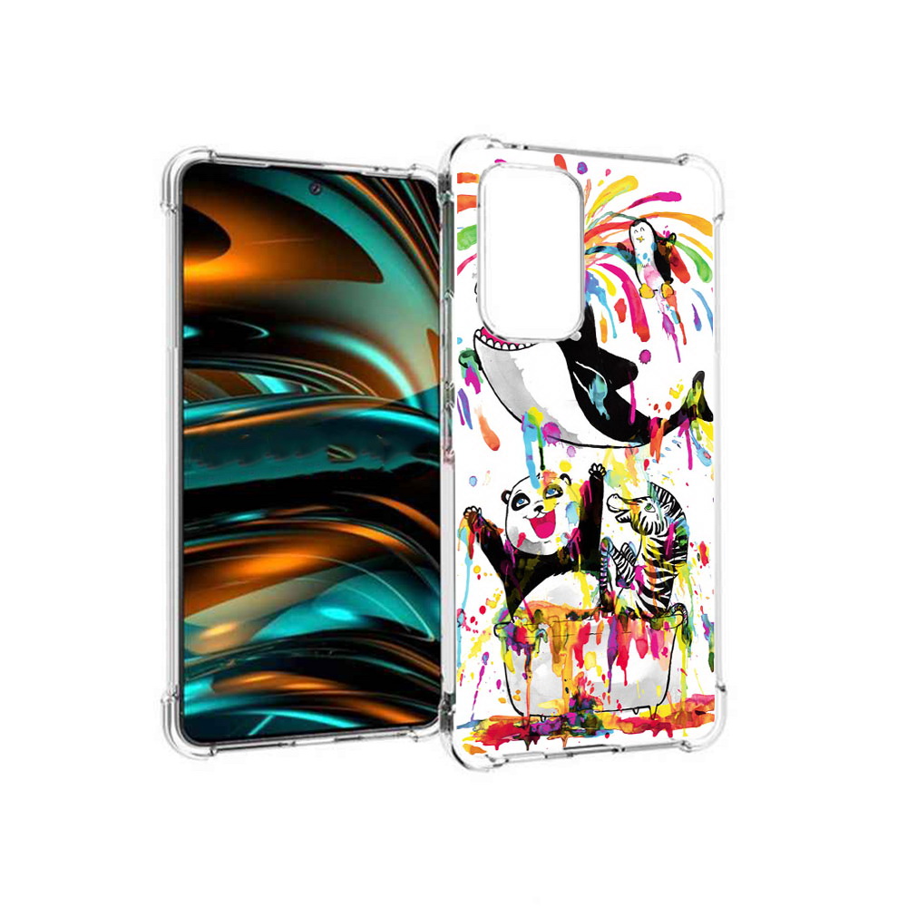 

Чехол MyPads Tocco для Samsung Galaxy A53 5G Хиппи кит (PT226911.521.191), Прозрачный, Tocco
