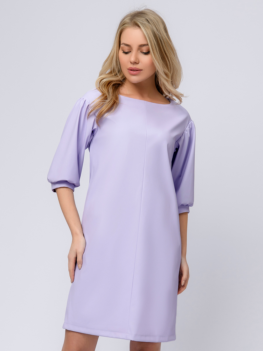 

Платье женское 1001dress 0102897 фиолетовое 46, Фиолетовый, 0102897