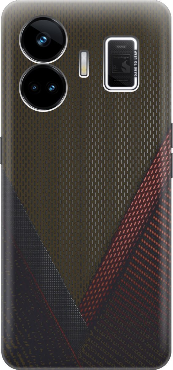 

Силиконовый чехол на Realme GT Neo 5 / GT3 с принтом "Полотна", Красный;черный, 158664