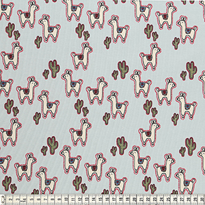 

Трикотажное полотно MEZfabrics "Alpaca", J130936 (03004), Голубой, 03004