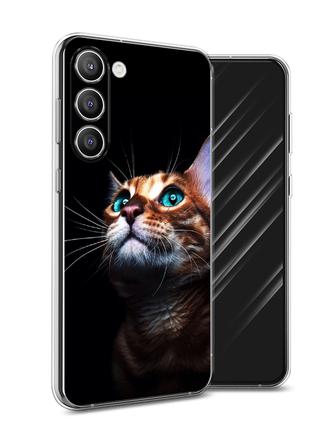 

Чехол Awog на Samsung Galaxy S23 Plus 5G "Мечтательный кот", Коричневый, 2107450-1