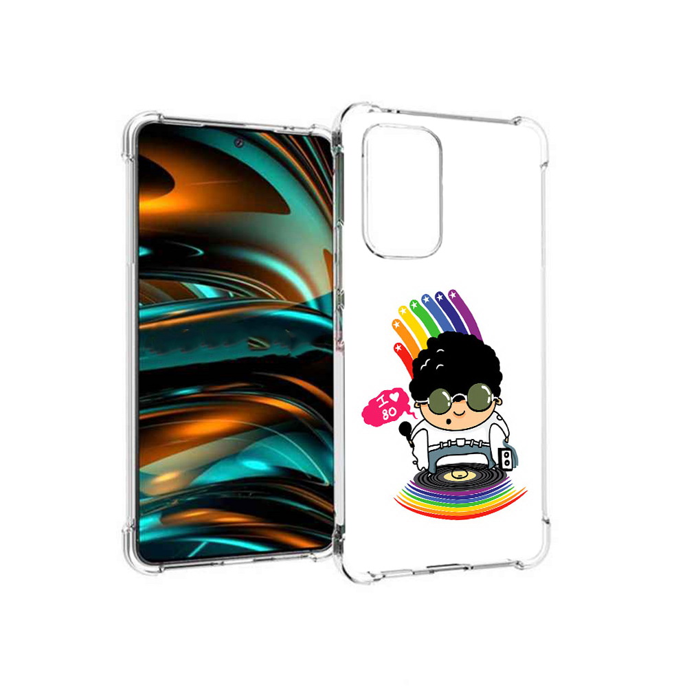 

Чехол MyPads Tocco для Samsung Galaxy A53 5G Я люблю 80-е (PT226911.521.205), Прозрачный, Tocco