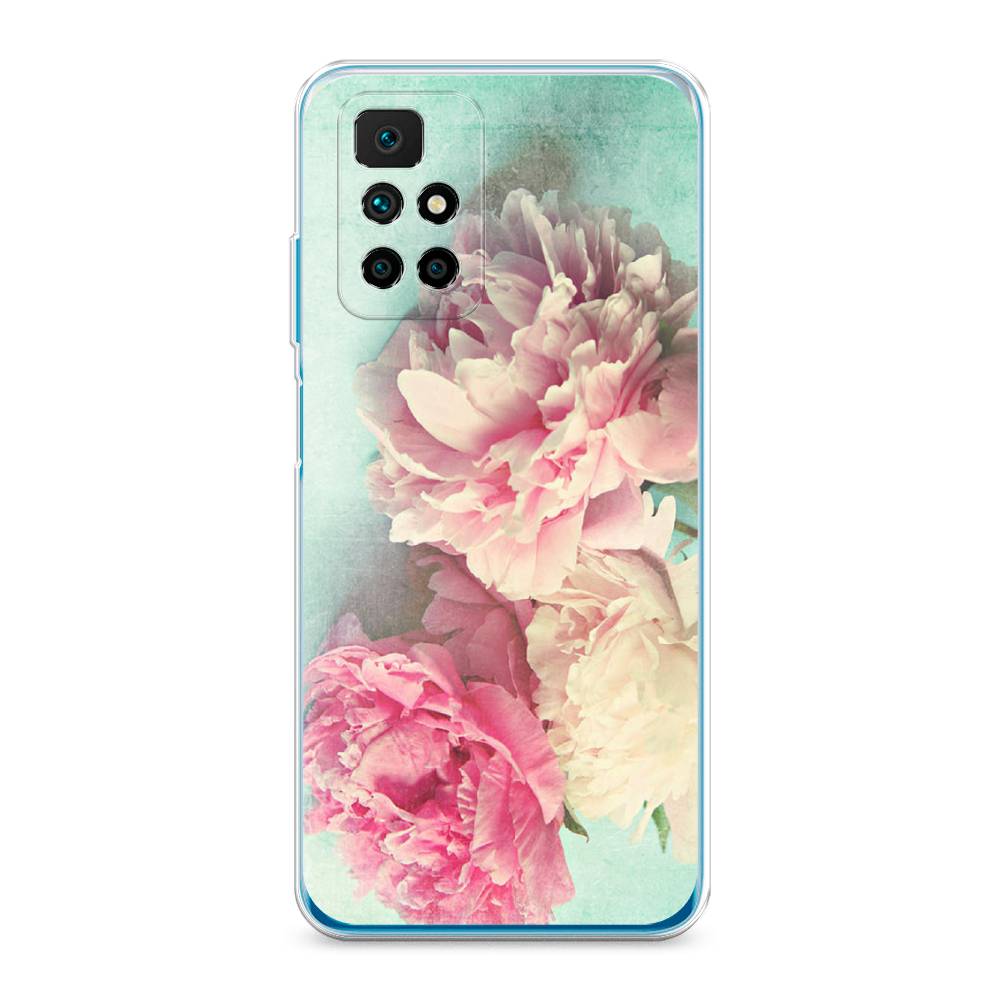 

Силиконовый чехол "Пионы new" на Xiaomi Redmi Note 11 4G China, 312750-8